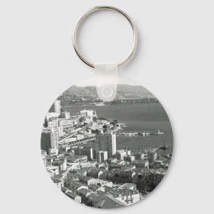 Porte-clés Vintage Monaco Principality Monte Carlo port Jigsa
