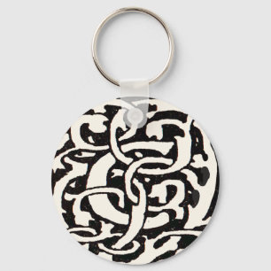 Porte-clés Vintage Monogram C Art Nouveau Letter