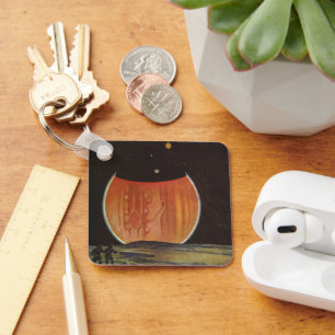 Porte-clés Vintage Science Fiction, Astronauts on Ganymede