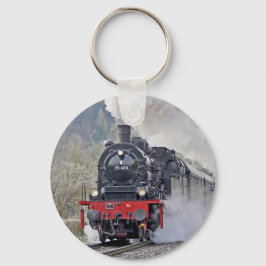 Porte-clés Vintage Train Steam Locomotive