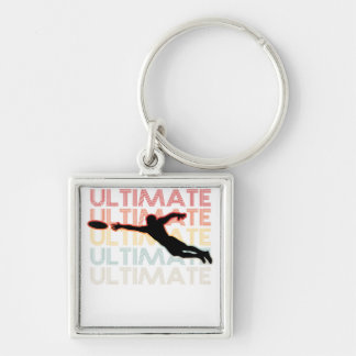 Porte-clés Vintage Ultimate Frisbee Sport Retro