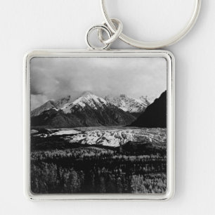 Porte-clés Vintage USA Alaska Matanuska glacier 1970