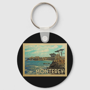 Porte-clés Vintage voyage Monterey California