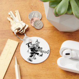 Porte-clés Vintage Wizard of Oz Dorothy Sleeping with Poppies