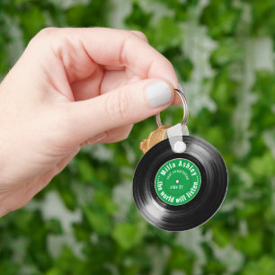 Porte-clés vinyle avec nom promo Porte - clé