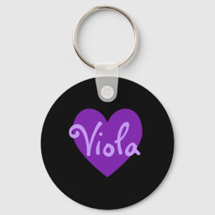 Porte-clés Viola en violet
