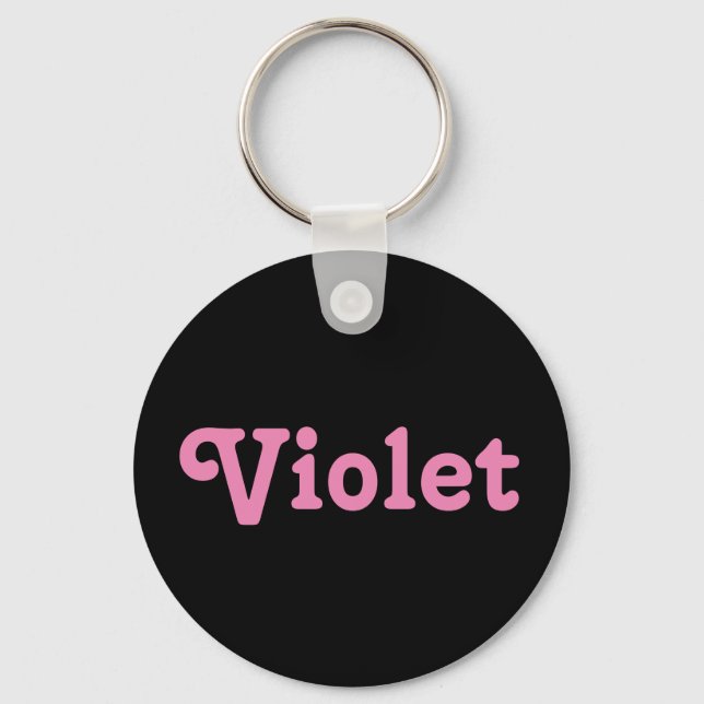 Porte-clés Violet porte - clé (Recto)