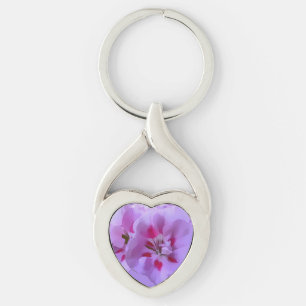 Porte-clés Violet rose Abstrait Hibiscus Fleur