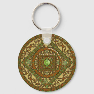 Porte-clés Virgo Mandala Porte - clé