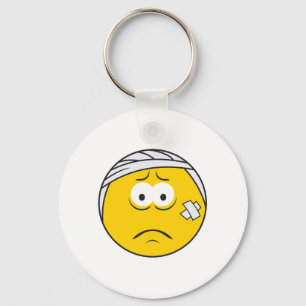 Porte-clés Visage Boo boo Blessé