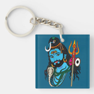 Porte-clés visage de Shiva