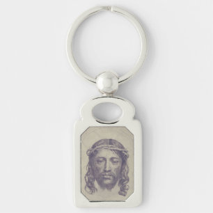 Porte-clés Visage du Christ sur le Voile de Sainte Véronique 