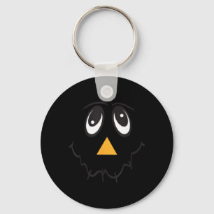 Porte-clés Visage Écrou Sourire Drôle Thanksgiving Halloween