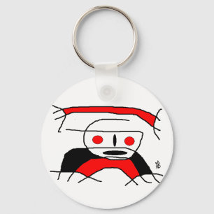 Porte-clés visage ilohua