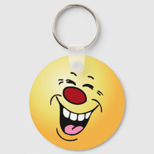 Porte-clés Visage riant Grumpey