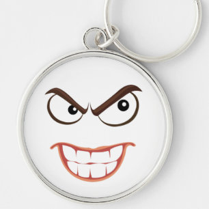 PORTE-CLÉS VISAGE SINISTRE
