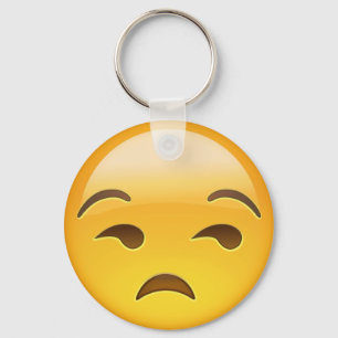 Porte-clés Visage Unamused Emoji