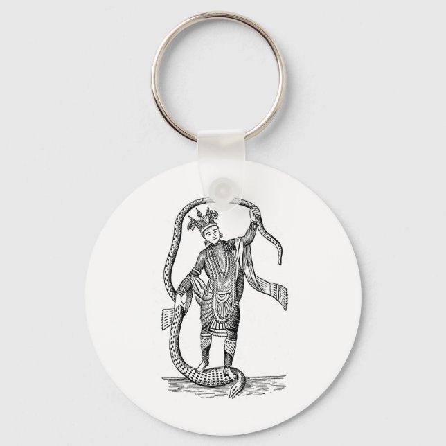 Porte-clés Vishnu dans le 8ème avatar (Recto)