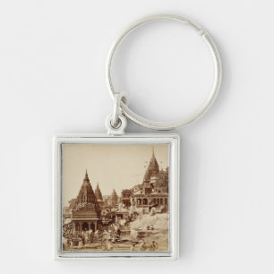 Porte-clés Vishnu Pud et d'autres temples, Benares (photo de
