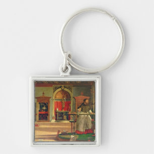 Porte-clés Vision de St. Augustine, 1502-08 (huile sur toile)