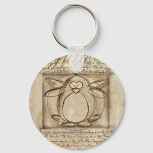 Porte-clés Vitruvian Penguin