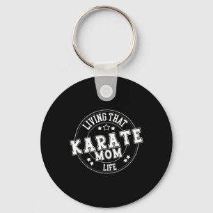 Porte-clés Vivre Que Karate Maman Vie École Sport Mal Amusant