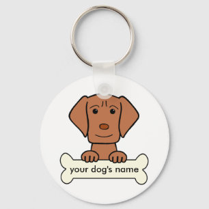 Porte-clés Vizsla personnalisé