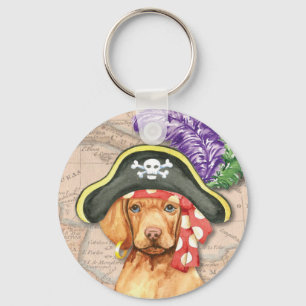 Porte-clés Vizsla Pirate