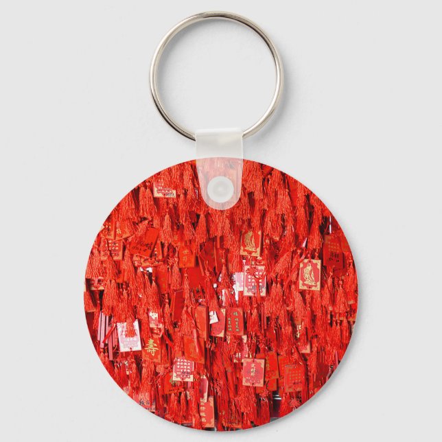 Porte-clés Voeux rouges (Recto)
