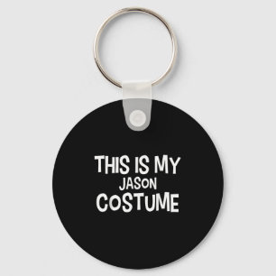 Porte-clés Voici Mon Costume Jason Halloween Simple Costume