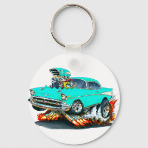Porte-clés Voiture 1957 de turquoise de Chevy Belair