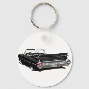 Porte-clés Voiture 1959 noire de Cadillac