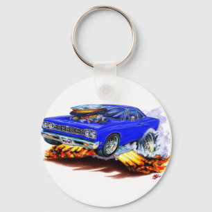 Porte-clés Voiture 1968-69 de bleu de Roadrunner