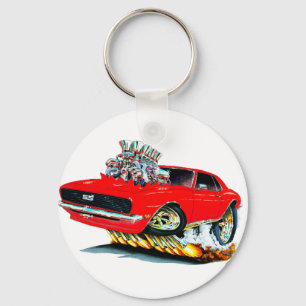 Porte-clés Voiture 1968 de rouge de Camaro