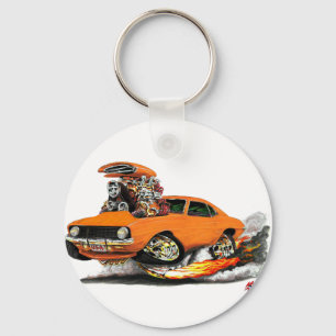 Porte-clés Voiture 1969 d'orange de Camaro solides solubles