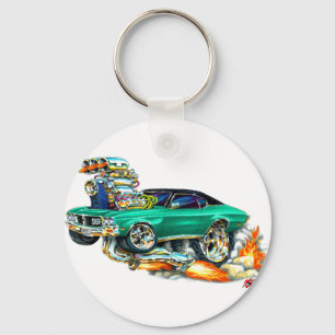 Porte-clés Voiture 1970-72 de vert de GS de Buick