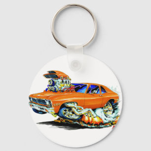 Porte-clés Voiture 1971-74 d'orange de nova