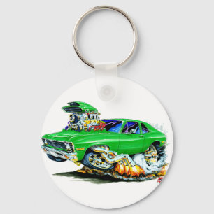 Porte-clés Voiture 1971-74 verte de nova