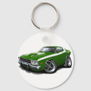 Porte-clés Voiture 1973-74 Vert-Blanche de Roadrunner
