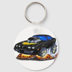 Porte-clés Voiture 1979-81 noire du transport AM
