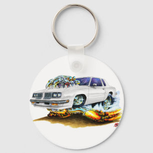 Porte-clés Voiture blanche Cutlass 1983-88