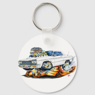 Porte-clés Voiture blanche Impala 1964