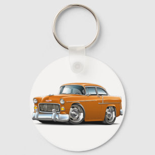 Porte-clés Voiture Chevy Belair Orange 1955