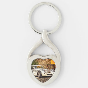 Porte-clés Voiture classique Silver Sports