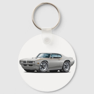 Porte-clés Voiture d'argent de juge de 1969 GTO