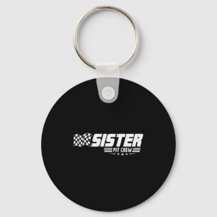 Porte-clés Voiture de course de l'équipage de la sœur T Anniv