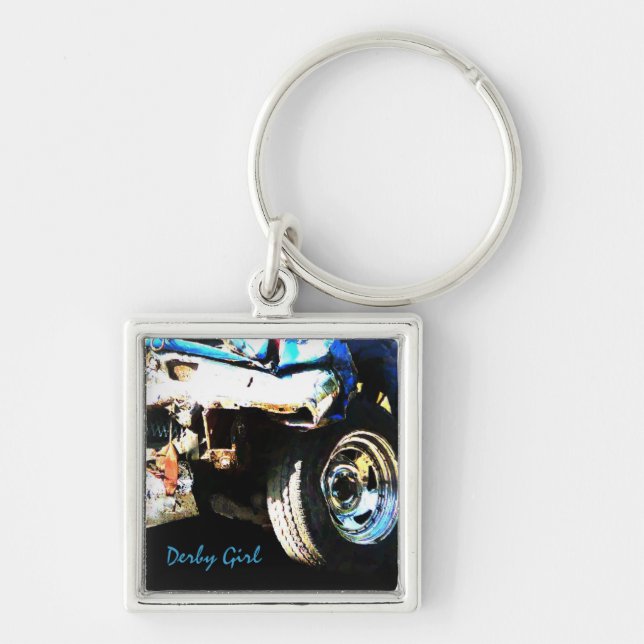 Porte-clés Voiture de Derby de démo (Devant)