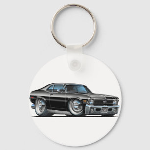 Porte-clés Voiture de noir de nova de Chevy