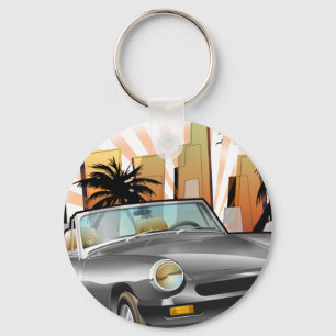 Porte-clés Voiture de sport classique