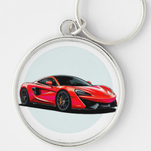 Porte-clés Voiture de sport moderne
